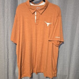 Columbia Men's Texas Longhorns Polo Shirt